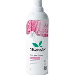 Рідкий концентрований безфосфатний засіб для прання DeLaMark Baby, 1 л